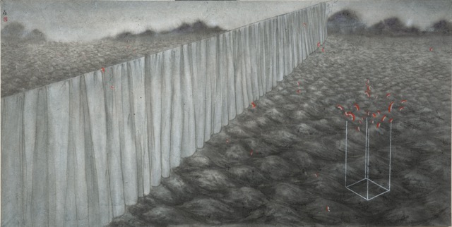 1792553022530362.jpeg 大海:帘幕 综合水墨 120x60cm 2019中.jpeg
