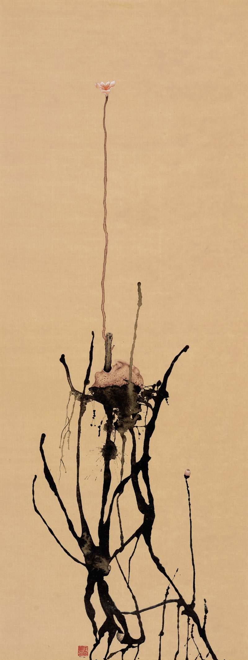 【欲望之花】 纸本设色 50 x 138 cm.jpg
