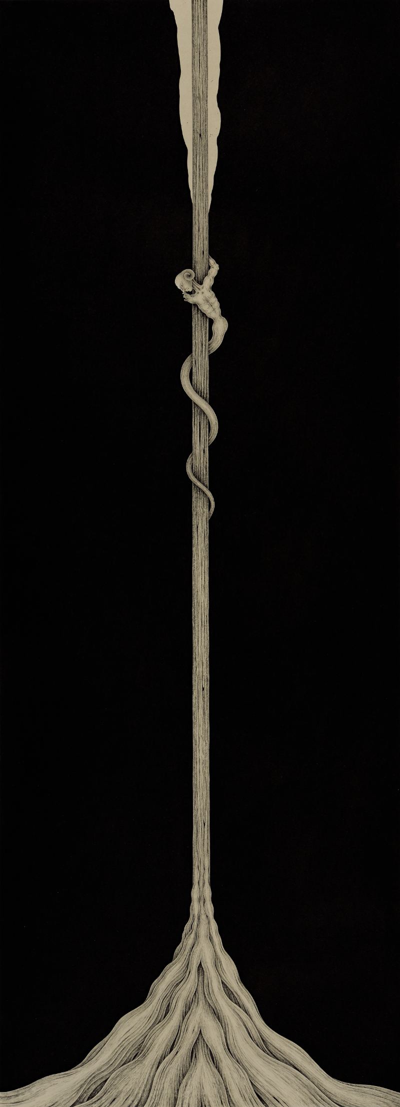 051 空谷 03· 宣纸、墨 · 65x178cm .jpg